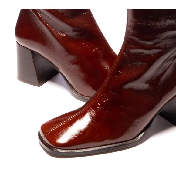 Horatio Chestnut Leather BNWOT - Picture 5 of 5